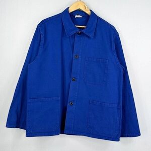Blue French Work Jacket